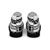 Men’s high top canvas shoes