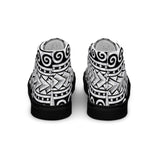 Men’s high top canvas shoes