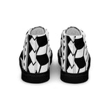 Men’s high top canvas shoes