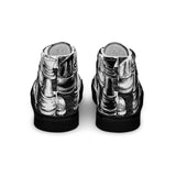 Men’s high top canvas shoes