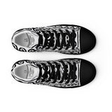 Men’s high top canvas shoes