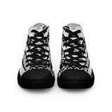 Men’s high top canvas shoes
