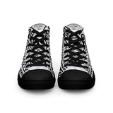 Men’s high top canvas shoes