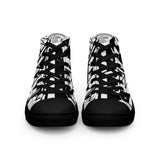 Men’s high top canvas shoes