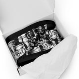 Men’s high top canvas shoes