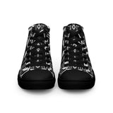 Men’s high top canvas shoes