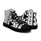 Men’s high top canvas shoes