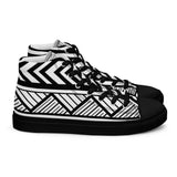Men’s high top canvas shoes