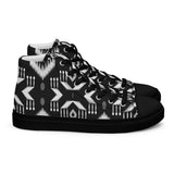 Men’s high top canvas shoes
