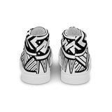 Men’s high top canvas shoes