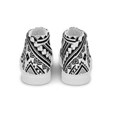 Men’s high top canvas shoes