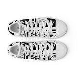 Men’s high top canvas shoes