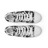 Men’s high top canvas shoes