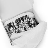 Men’s high top canvas shoes