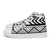 Men’s high top canvas shoes