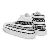 Men’s high top canvas shoes