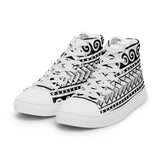 Men’s high top canvas shoes