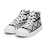 Men’s high top canvas shoes