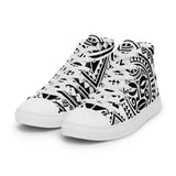 Men’s high top canvas shoes