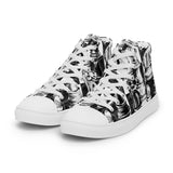 Men’s high top canvas shoes