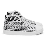 Men’s high top canvas shoes