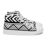 Men’s high top canvas shoes