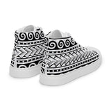 Men’s high top canvas shoes