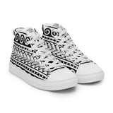 Men’s high top canvas shoes