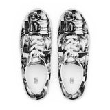 Men’s lace-up canvas shoes