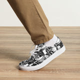 Men’s lace-up canvas shoes
