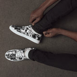 Men’s lace-up canvas shoes