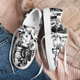 Men’s lace-up canvas shoes