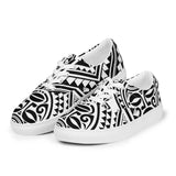 Men’s lace-up canvas shoes