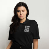 Unisex pique polo shirt