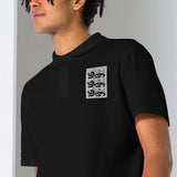 Unisex pique polo shirt
