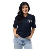 Unisex pique polo shirt