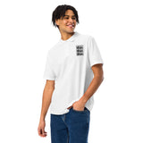 Unisex pique polo shirt