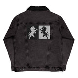 Unisex denim sherpa jacket