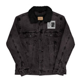 Unisex denim sherpa jacket