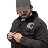 Unisex denim sherpa jacket