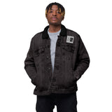 Unisex denim sherpa jacket