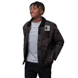 Unisex denim sherpa jacket