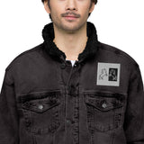 Unisex denim sherpa jacket
