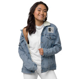 Unisex denim sherpa jacket