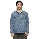 Unisex denim sherpa jacket