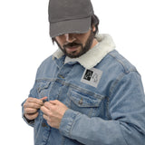 Unisex denim sherpa jacket