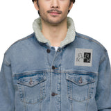 Unisex denim sherpa jacket