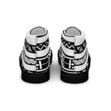 Women’s high top canvas shoes