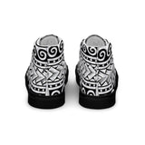 Women’s high top canvas shoes