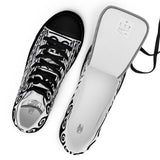 Women’s high top canvas shoes